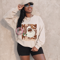 Black Santa Vibes Sweatshirt