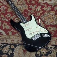 Image 1 of Jay Turser Short Scale Strat-Style Electric - Black
