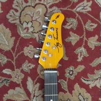 Image 3 of Jay Turser Short Scale Strat-Style Electric - Black