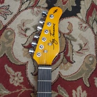 Image 3 of Jay Turser Short Scale Strat-Style Electric - Sunburst