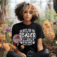 No Rest For The Reader Graphic Tee