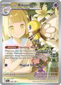 Lillie's Ribombee - 164/159 - SV09: Journey Together - Near Mint