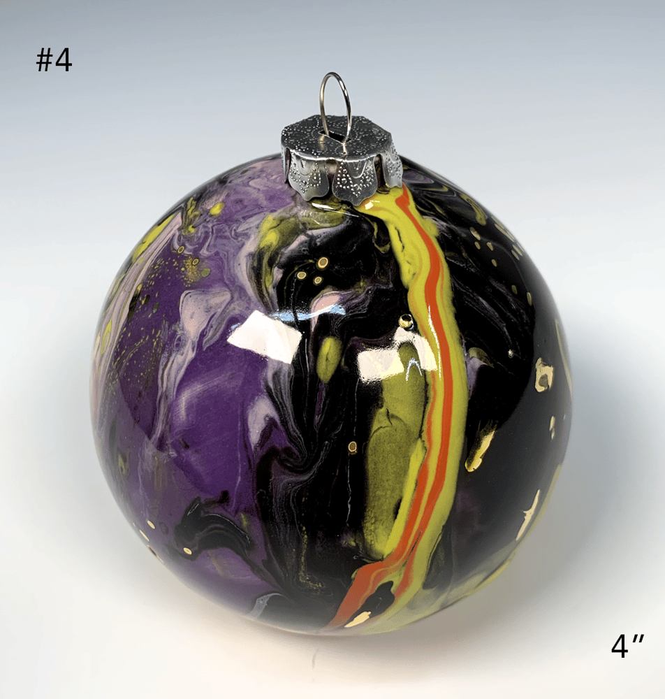 Image of Limited Edition 20K Gold Luster Ornament 4" (#4)
