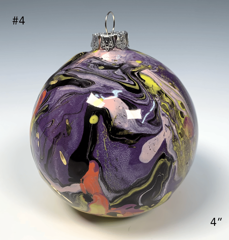 Image of Limited Edition 20K Gold Luster Ornament 4" (#4)