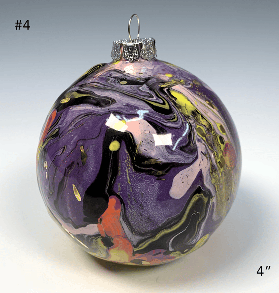 Image of Limited Edition 20K Gold Luster Ornament 4" (#4)
