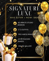 Black Friday Promo: Signature Luxe