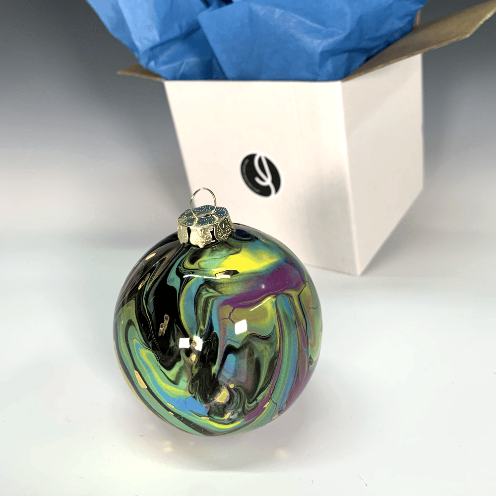 Image of Limited Edition 20K Gold Luster Ornament 4" (#1)