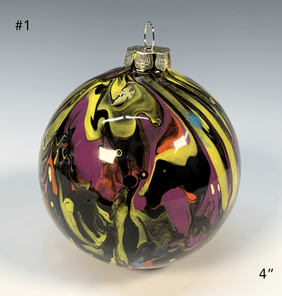 Image of Limited Edition 20K Gold Luster Ornament 4" (#1)