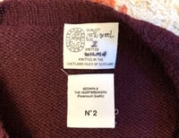 Image 3 of Bedwin and the Heartbreakers hand made Scottish wool sweater, size 2 (M)