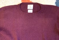 Image 2 of Bedwin and the Heartbreakers hand made Scottish wool sweater, size 2 (M)