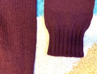 Image 5 of Bedwin and the Heartbreakers hand made Scottish wool sweater, size 2 (M)