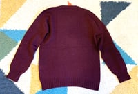 Image 6 of Bedwin and the Heartbreakers hand made Scottish wool sweater, size 2 (M)
