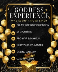 Black Friday Promo: Goddess Experience