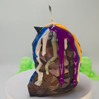 Image 3 of Drip candle 3inch custom cyber Gus.