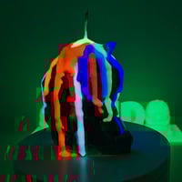 Image 4 of Drip candle 3inch custom cyber Gus.