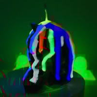 Image 5 of Drip candle 3inch custom cyber Gus.