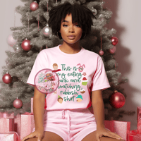 Classic Holiday Movie Graphic Tee (Pink Version)