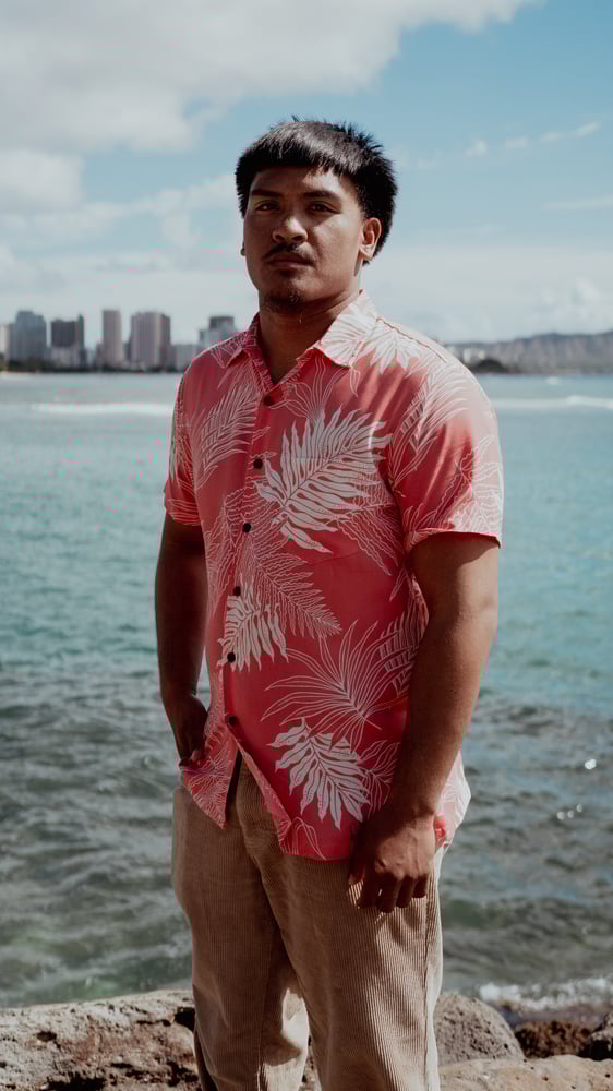 Image of Hapu'u Coral Aloha Shirt 