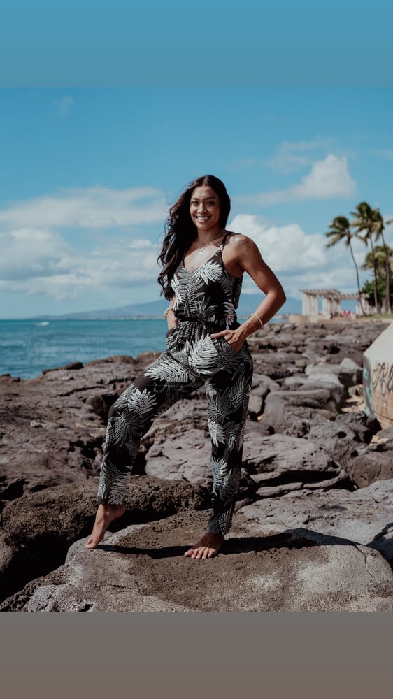 Image of  Hapu'u Black Jumpsuit 