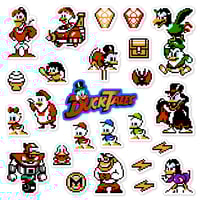Image 1 of DuckTales Sticker/Magnet Sets (25 Pieces) 