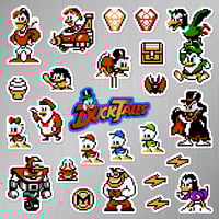 Image 2 of DuckTales Sticker/Magnet Sets (25 Pieces) 