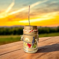 Image 5 of Wildflower Rustic Star Candle Holder - Small Jar - 202503