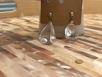 Image 1 of Freeform Teardrop Earrings