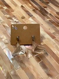 Image 2 of Freeform Teardrop Earrings