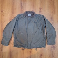 Image 1 of Authentic USN N-1 Deck Jacket - Size 46, c. 1940s (#4)