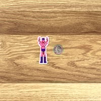 Image 3 of Pro Wrestling NES Sticker/Magnet Sets (21 Pieces) 