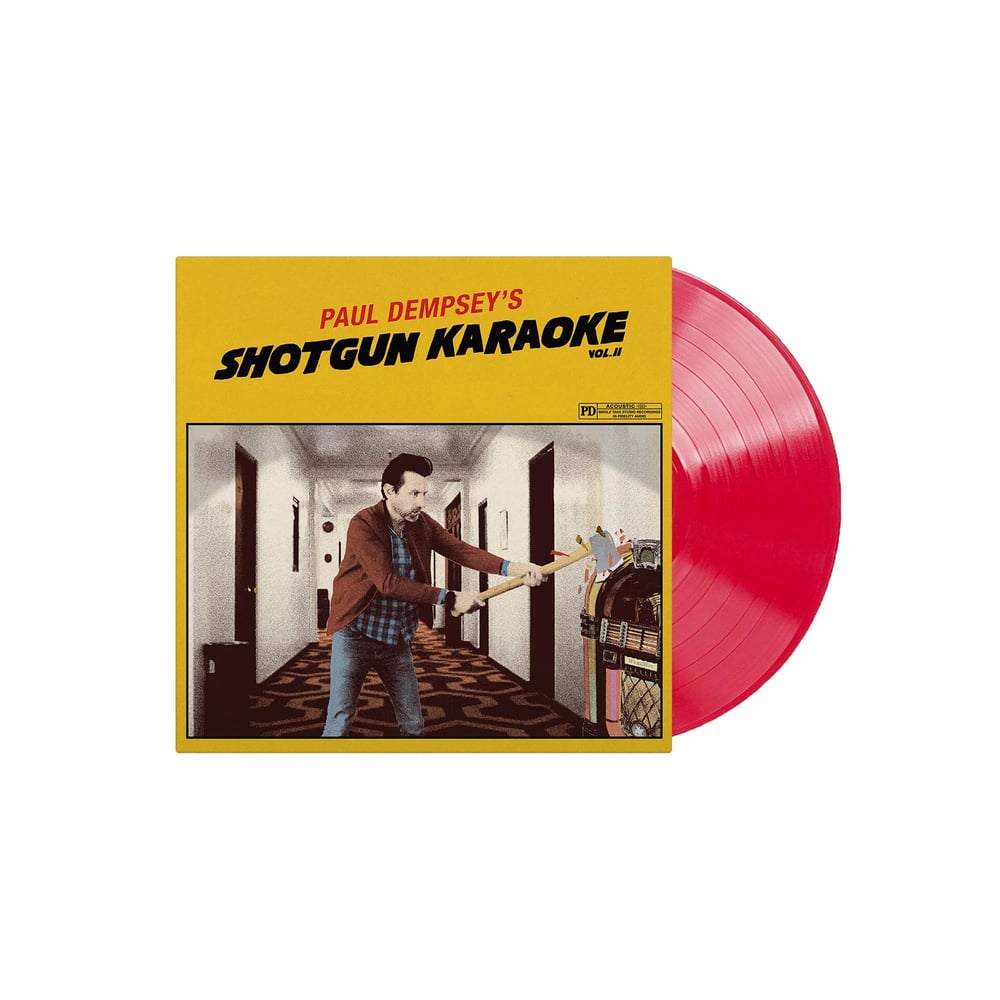 Image of Paul Dempsey Vinyl Shotgun Karaoke red vinyl