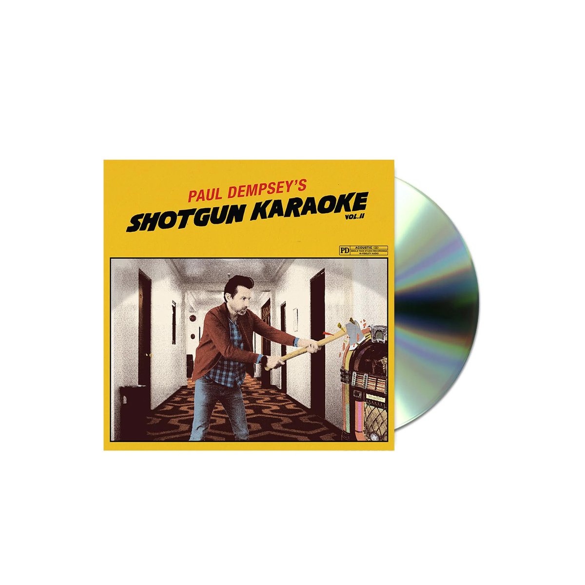 Image of Paul Dempsey Shotgun Karaoke CD