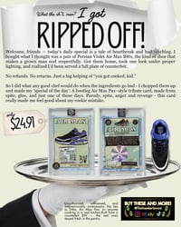 Image 2 of Persian Violet “Ripped Off” — Bootleg BW Edition