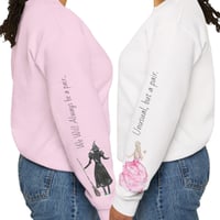 Galinda and Elphaba BFF Sweater Set