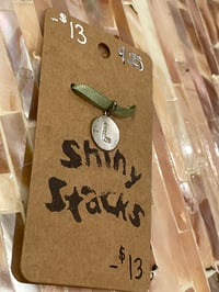 Image 2 of Sterling Silver “L” Circle Charm