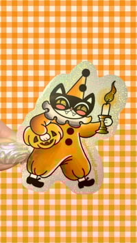Image 4 of Glittery Halloween stickers