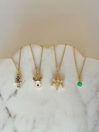 Image 1 of Christmas Necklace (Gold)