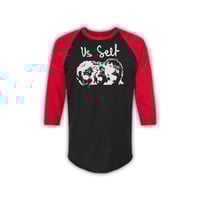 Vs Self - Faces Baseball Tee