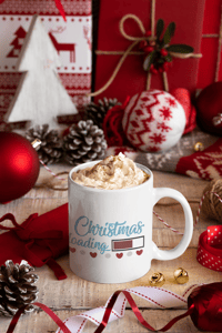 Image 1 of Christmas Loading 12oz Holiday Mug