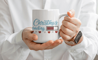 Image 4 of Christmas Loading 12oz Holiday Mug