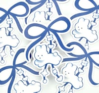Bunny trinket sticker