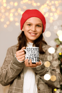 Image 4 of Cookies Milk For Santa 120oz Holiday Mug Festive Christmas Design Perfect for Gift Giving
