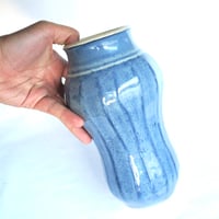 Image 1 of Blue Line Vase