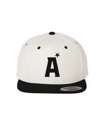 Image 2 of Unname[Pre-Order] AUSTIN Snapback - Cream - NO SIDE EMBROIDERY