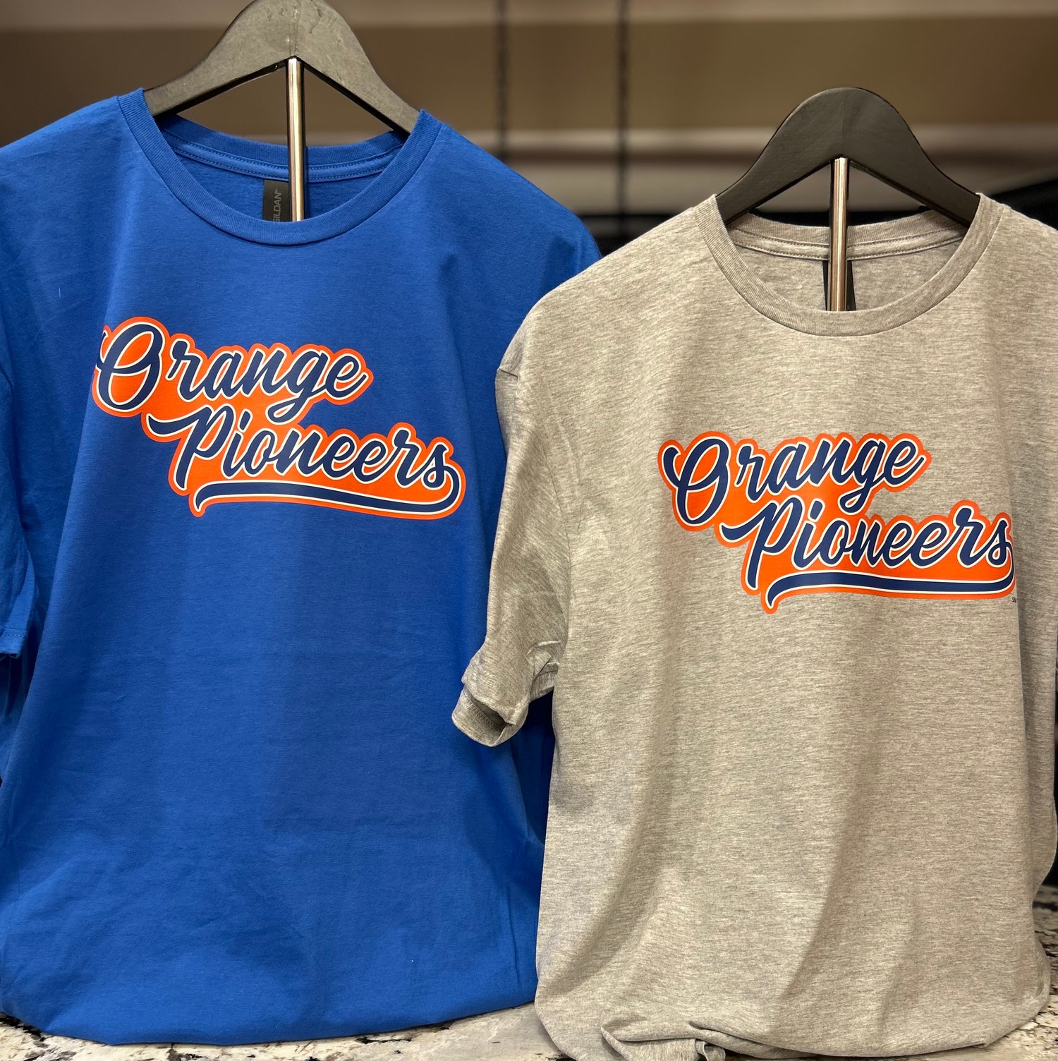 Image of Orange Pioneers Tees & Sweatshirts
