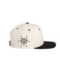 Image 4 of [Pre-Order] AUSTIN Snapback - Cream - W/ SIDE EMBROIDERY