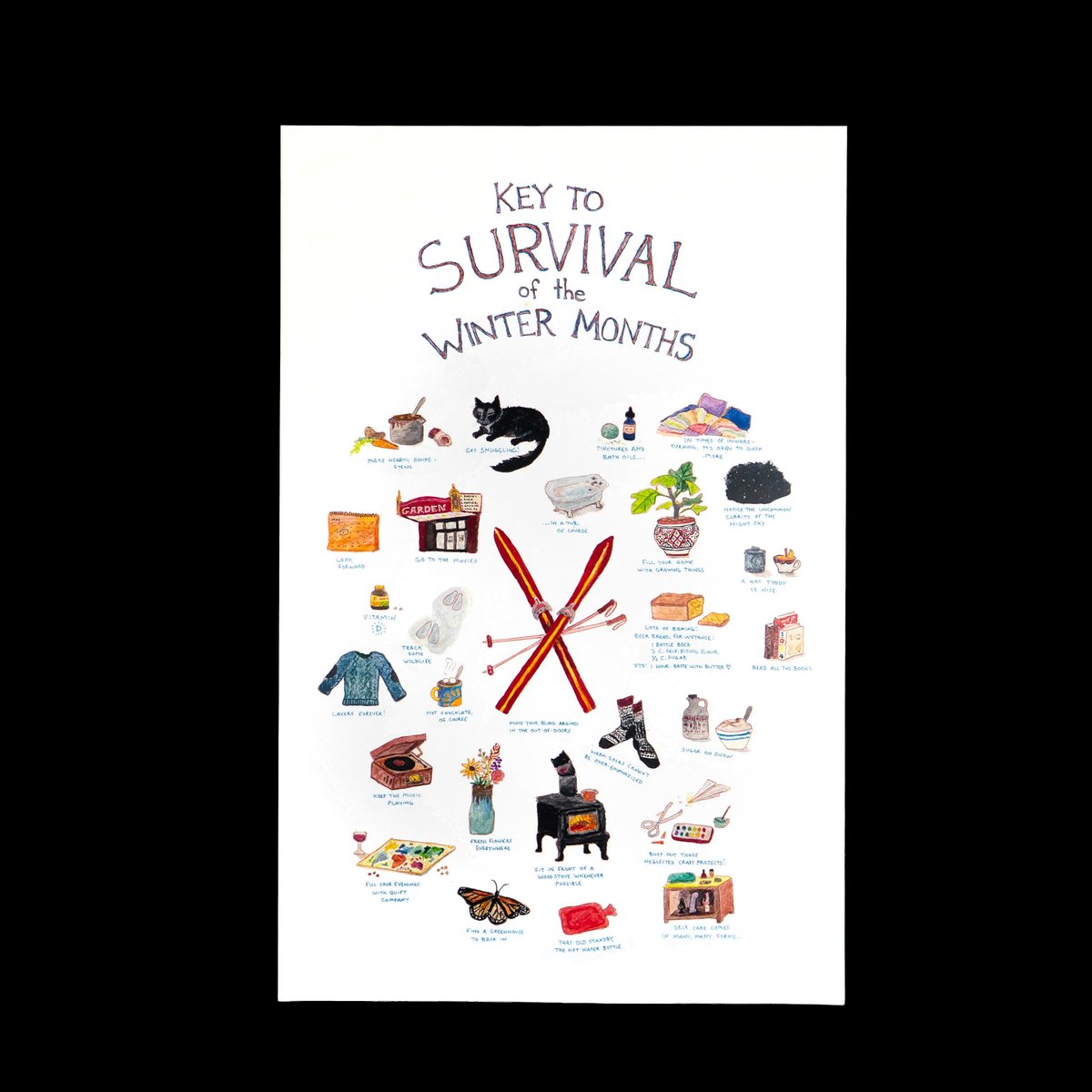Image of Winter survival poster