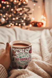 Image 3 of The North Pole Ceramic 12oz Holiday Mug - Perfect for Your Morning Drinks