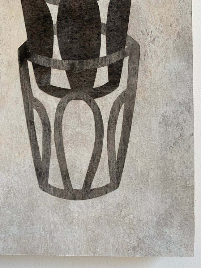 new!! Stacked glasses II