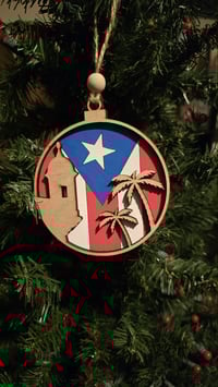 Puerto Rico Christmas ornament 
